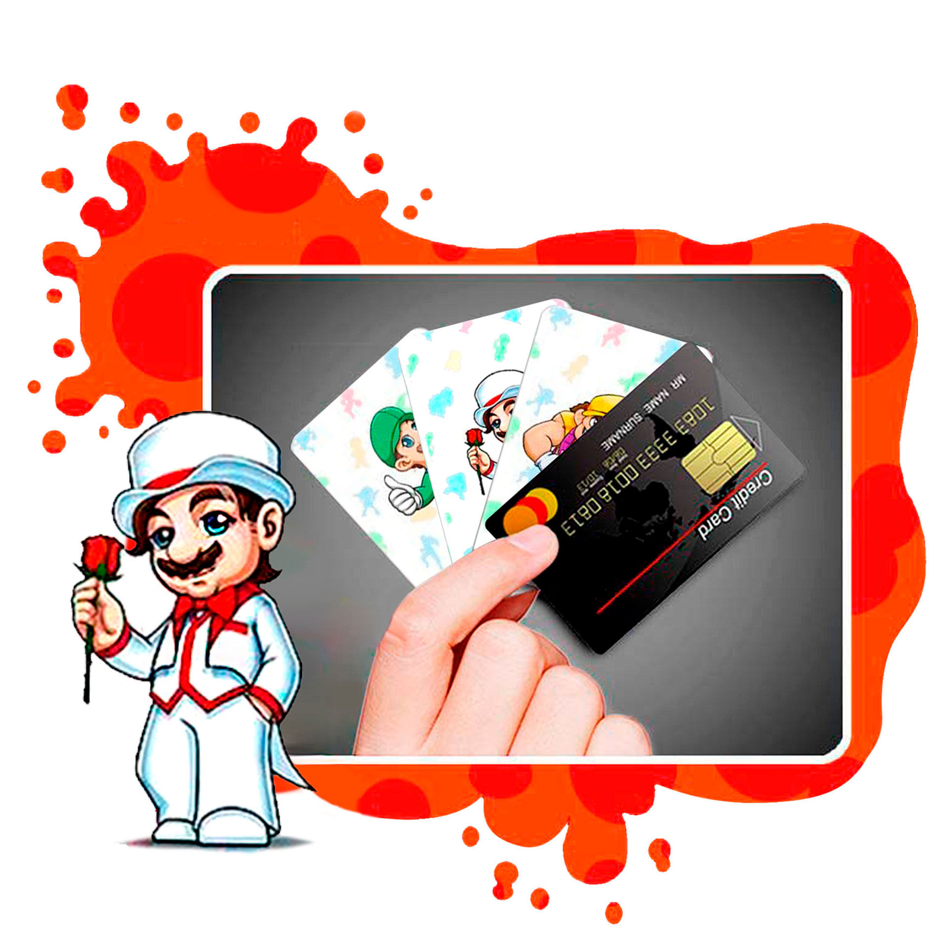 Amiibo Card Super Mario Odyssey Nintendo Switch 10 Piezas
