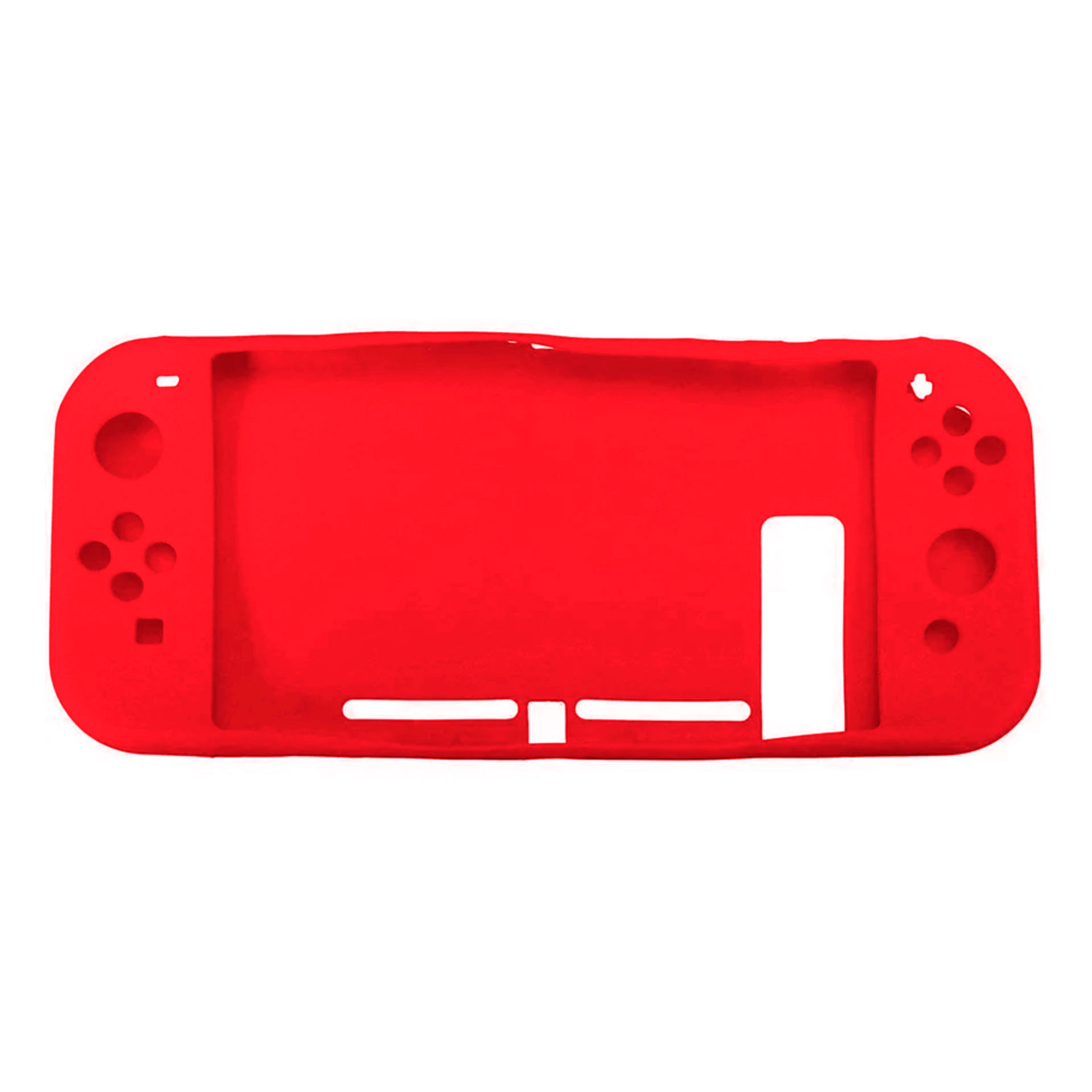 Funda De Silicona Para Nintendo Switch 1 Pieza Rojo