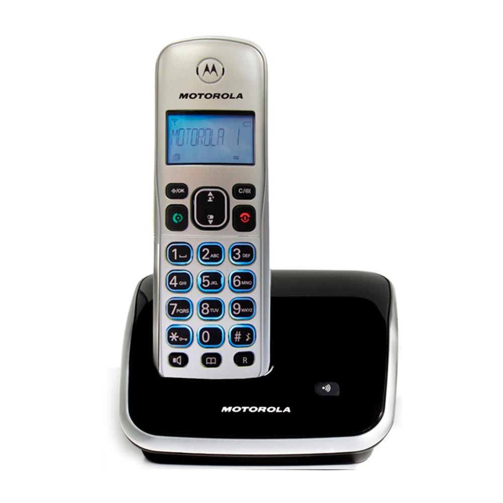 Teléfono inalámbrico Motorola Auri3520 Plateado