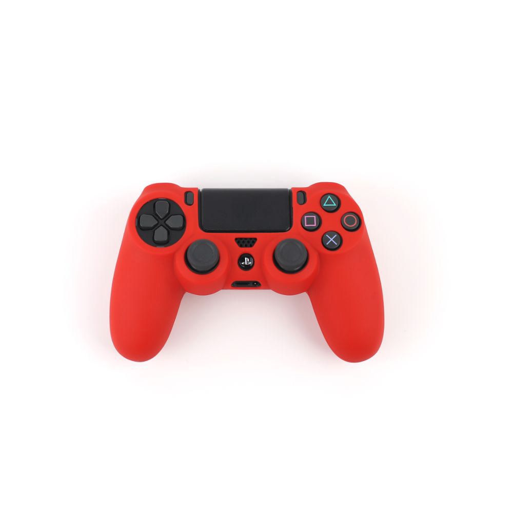 Protector Silicona Rojo para Mando PS4