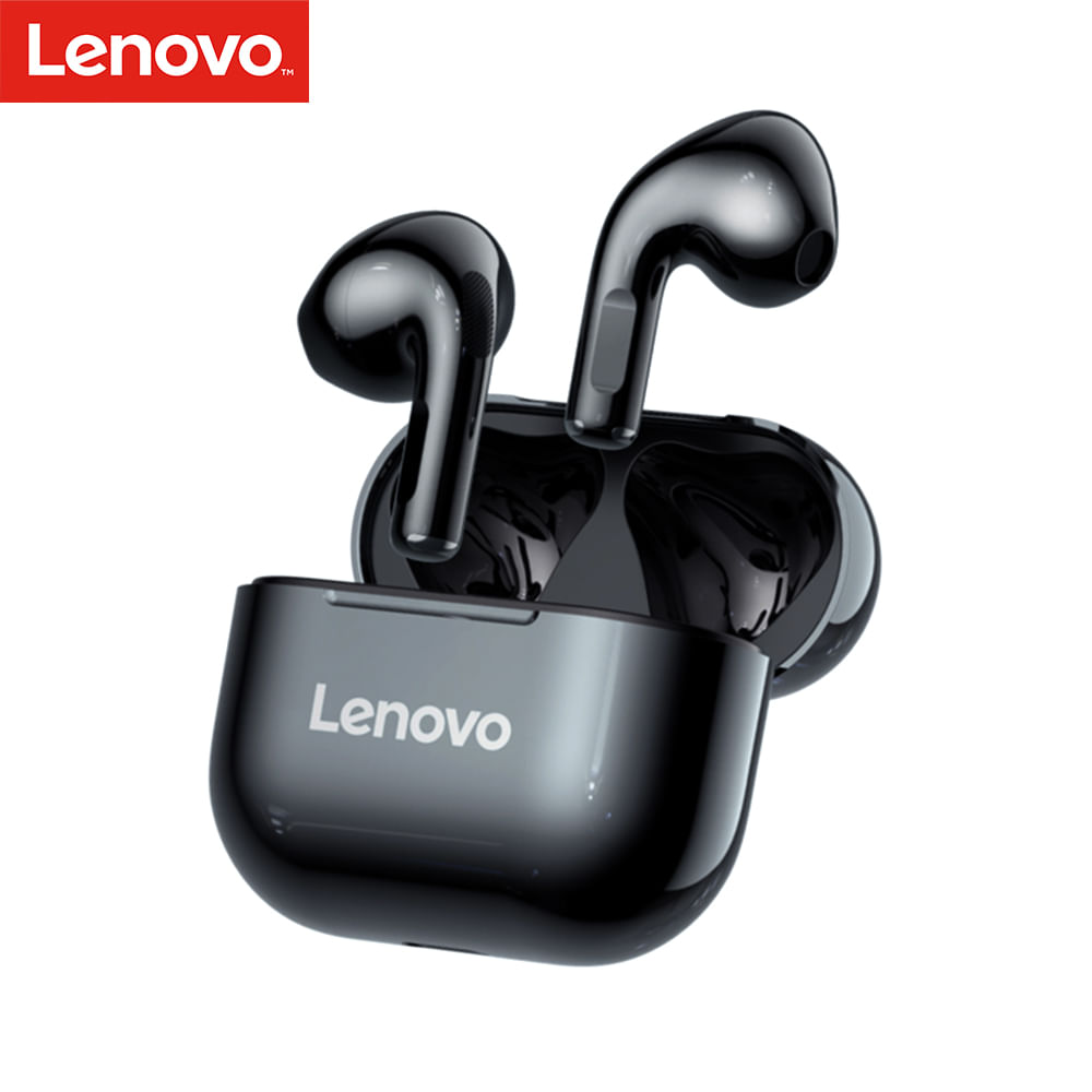 Audífonos Inalámbricos Lenovo LP40 con Control Táctil PAE0801B Negro