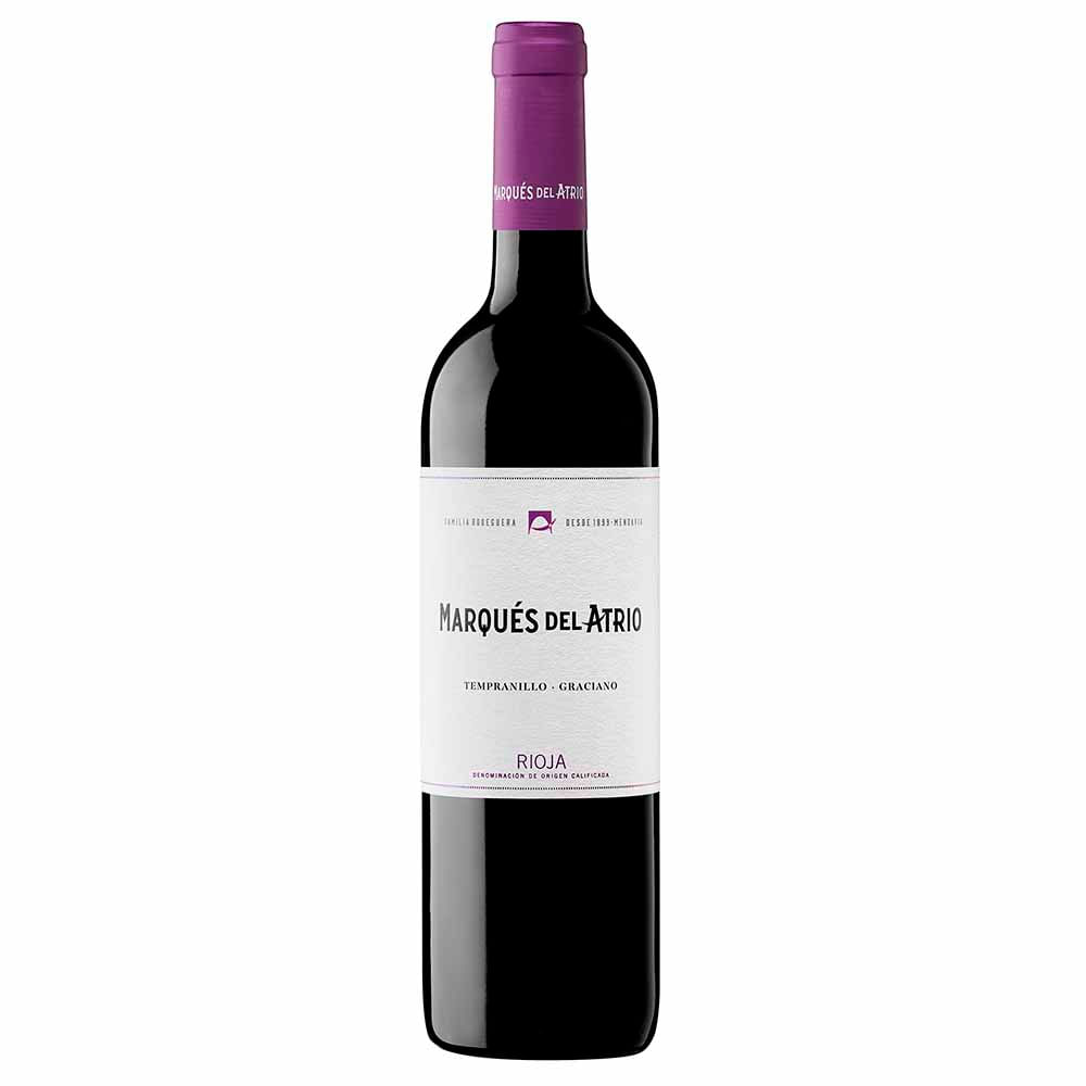 Vino Tinto MARQUÉS DEL ATRIO Rioja Botella 750ml