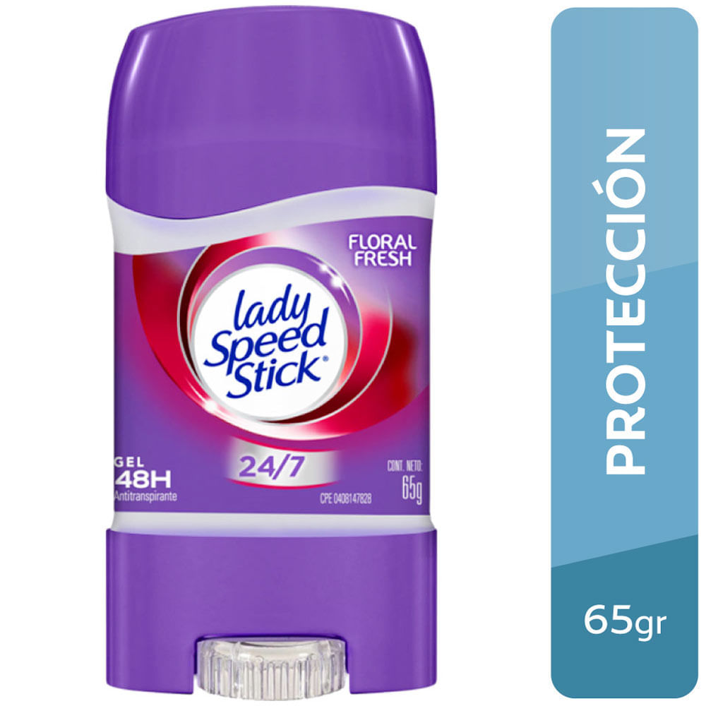 Desodorante para mujer Mujer LADY SPEED STICK 24/7 Floral Fresh Gel 65g