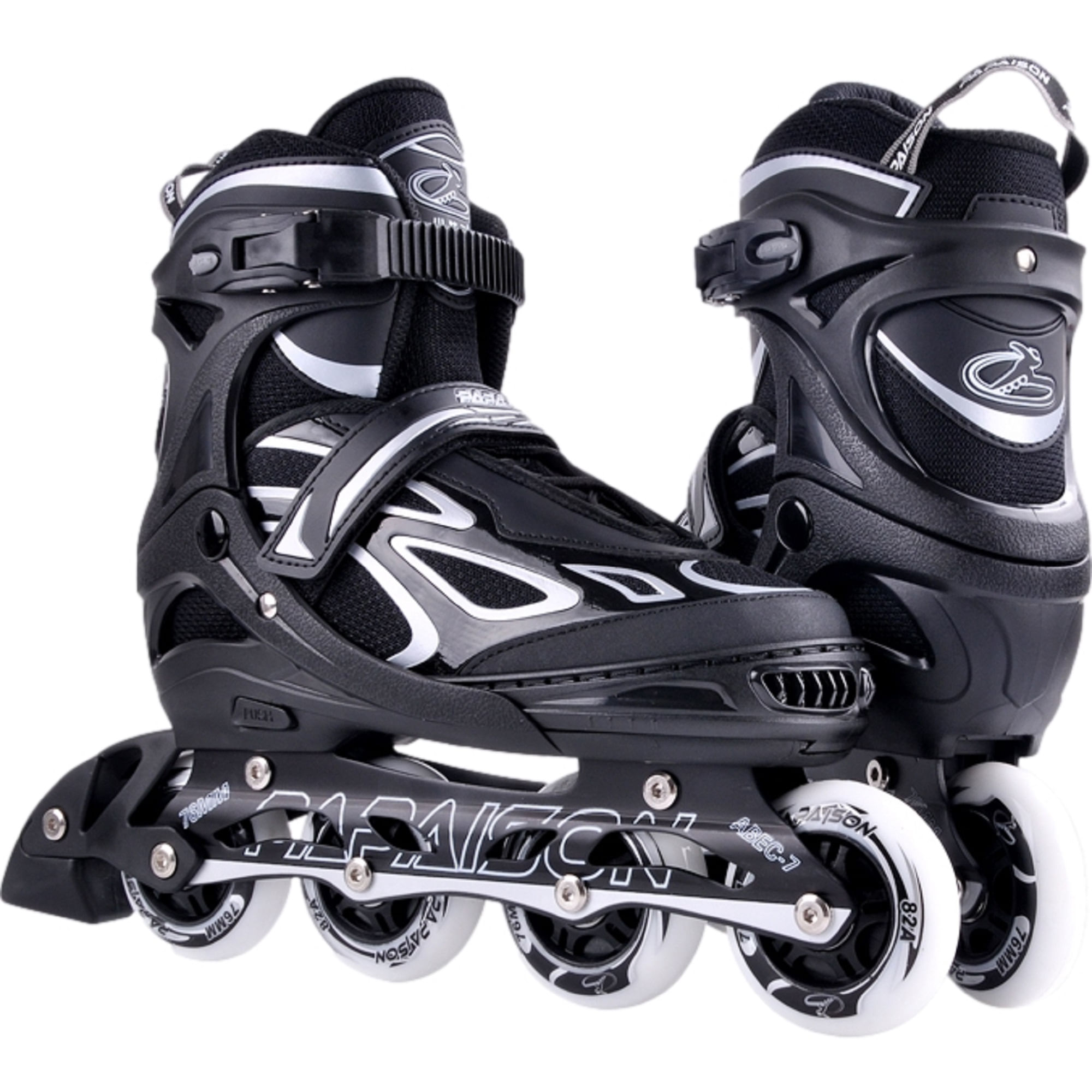 Patines Lineales Tallas 40-42 Papaison FIRE08 - Negro