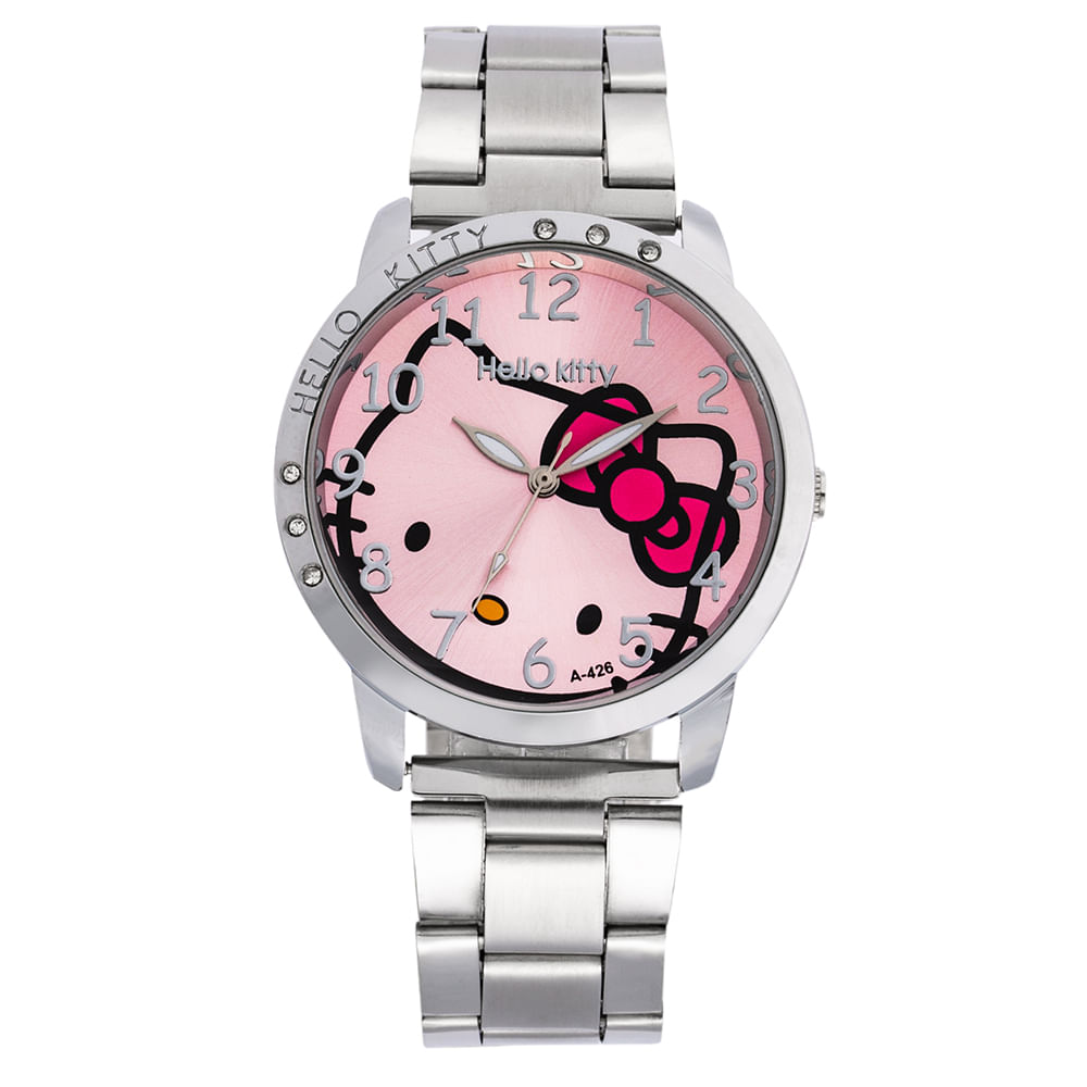 Reloj Sanrio Hello Kitty para Mujer Quartz Rosado