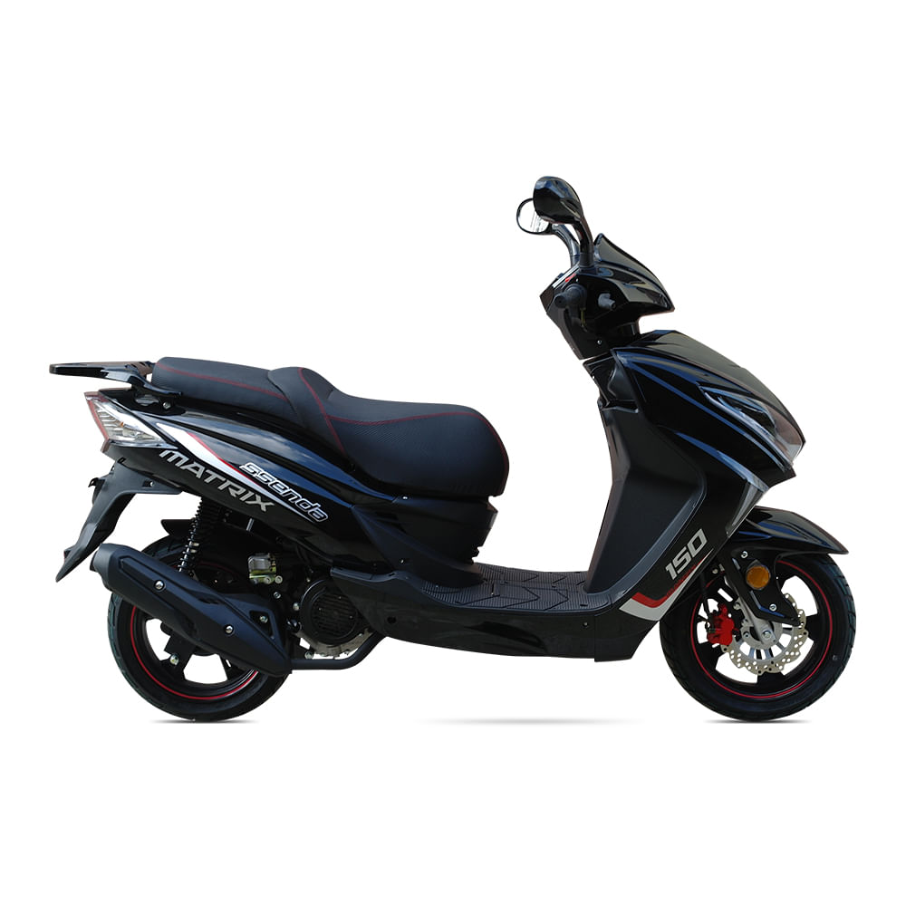 Motocicleta Scooter Ssenda Matrix 150 cc Negro