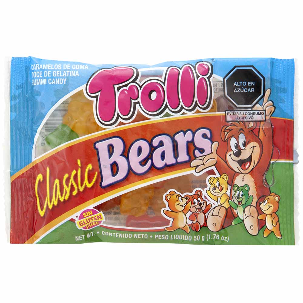 Caramelos de Goma TROLLI Classic Bears Bolsa 50g