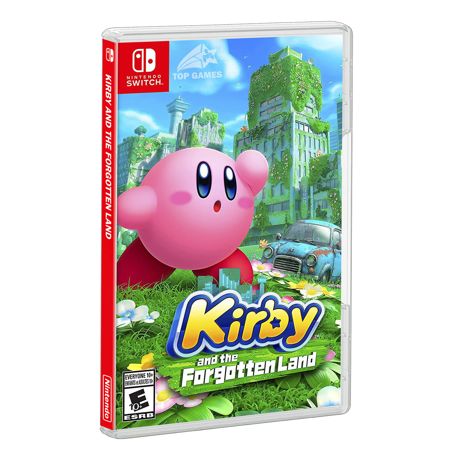 Juego Kirby y la Tierra Olvidada Nintendo Switch - Kirby and the Forgotten Land