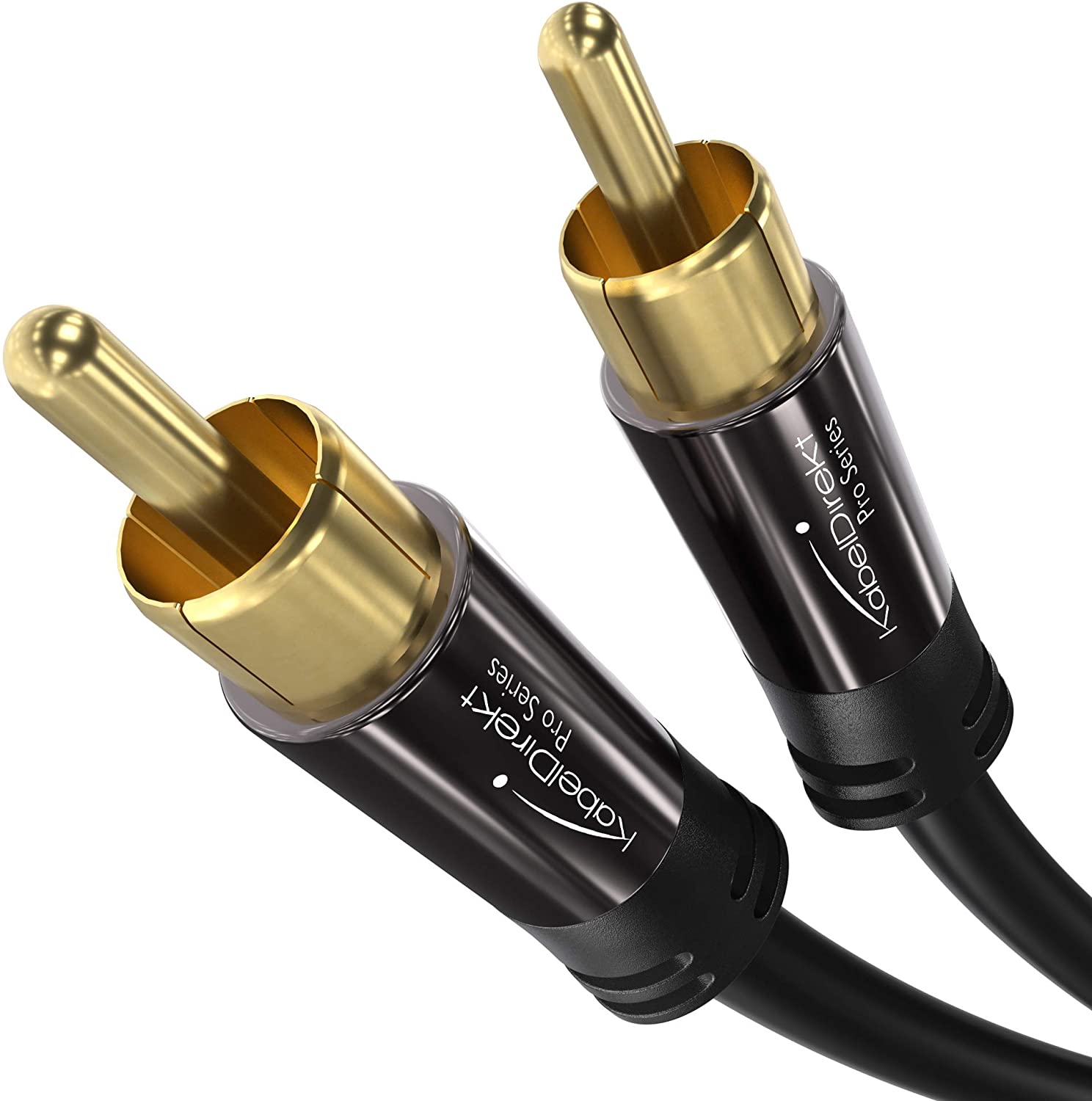 KabelDirekt Pro Series 1 x RCA macho a 1 x RCA macho para subwoofer/ audio digital/ cable video 3m