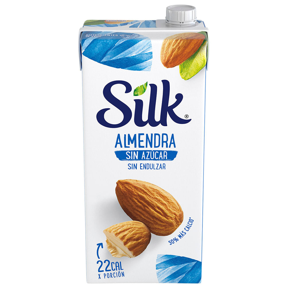 Bebida de Almendra SILK sin Azúcar Caja 946ml