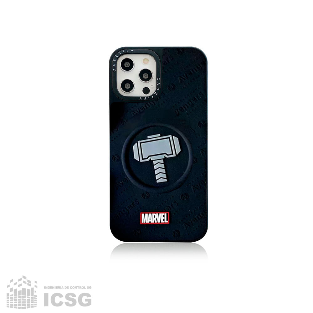 Case silicona Marvel martillo Thor para iphone 13 Pro