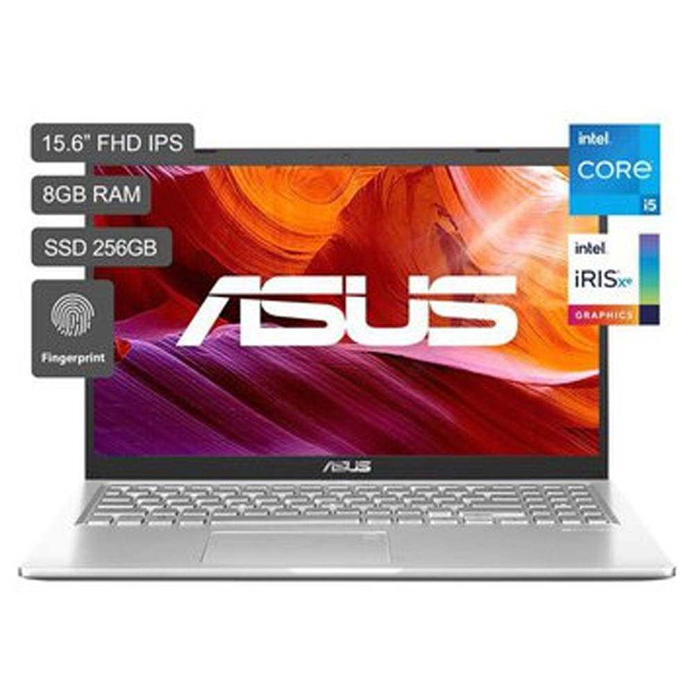 Laptop ASUS X515E-1135G7 15.6'' Intel Core i5 11va generación 8GB 256GB SSD