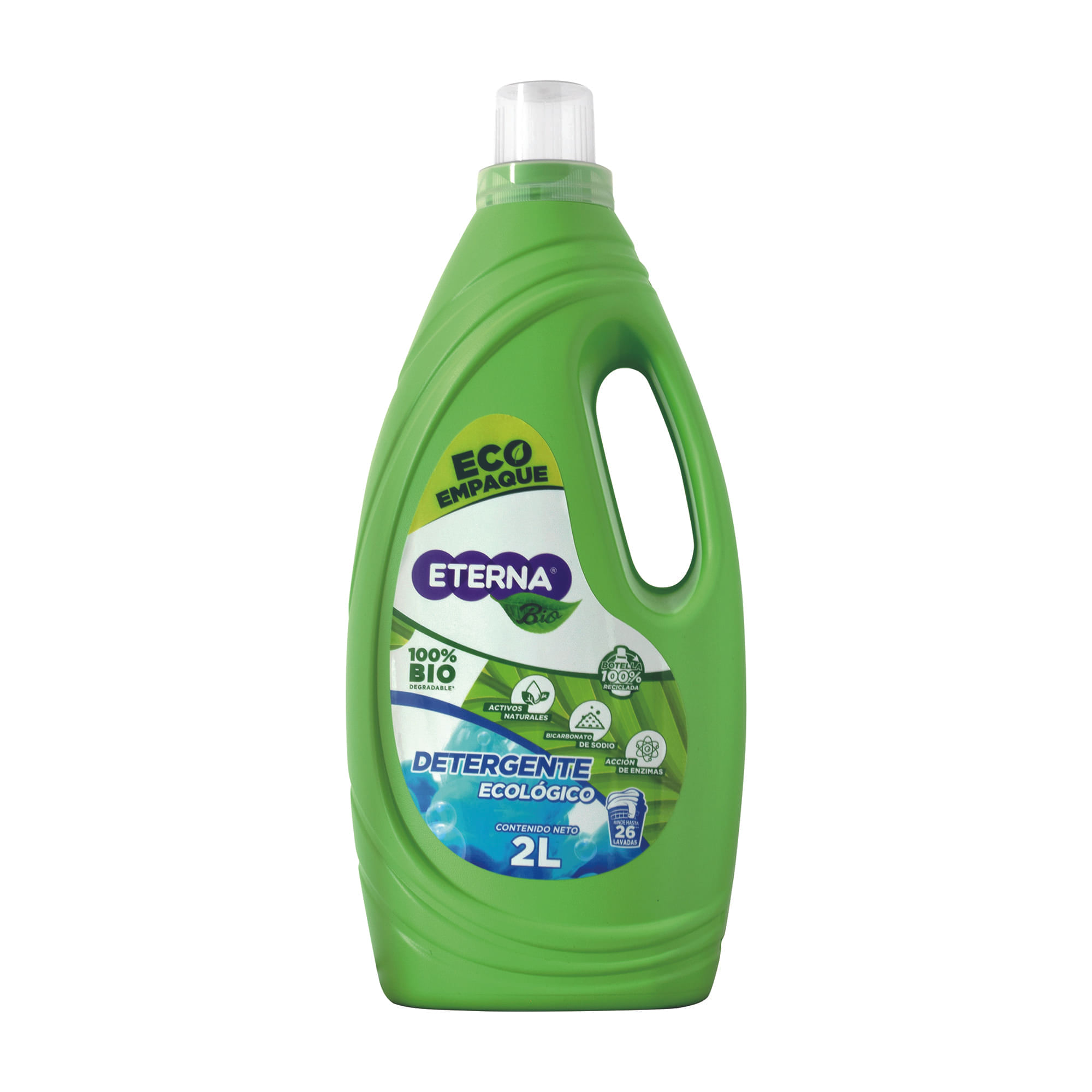 Detergente Líquido ETERNA Bio Ecológico Botella 2L