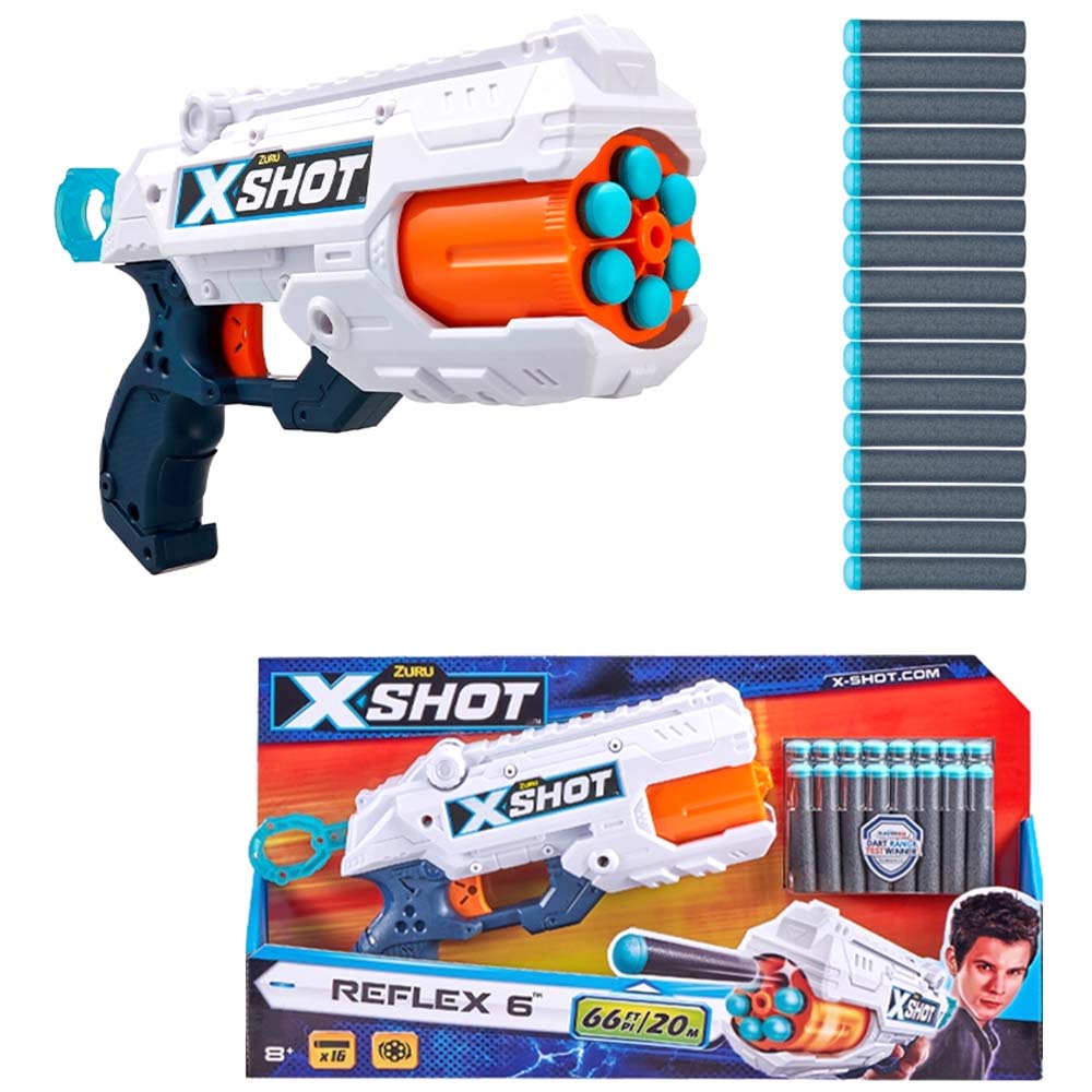 Lanzador de Dardos X-SHOT Reflex 6 36433