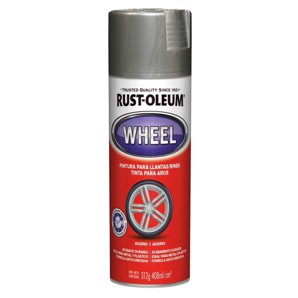 Aerosol Rust Oleum Automotive Llantas-Rines Acero 312 gr