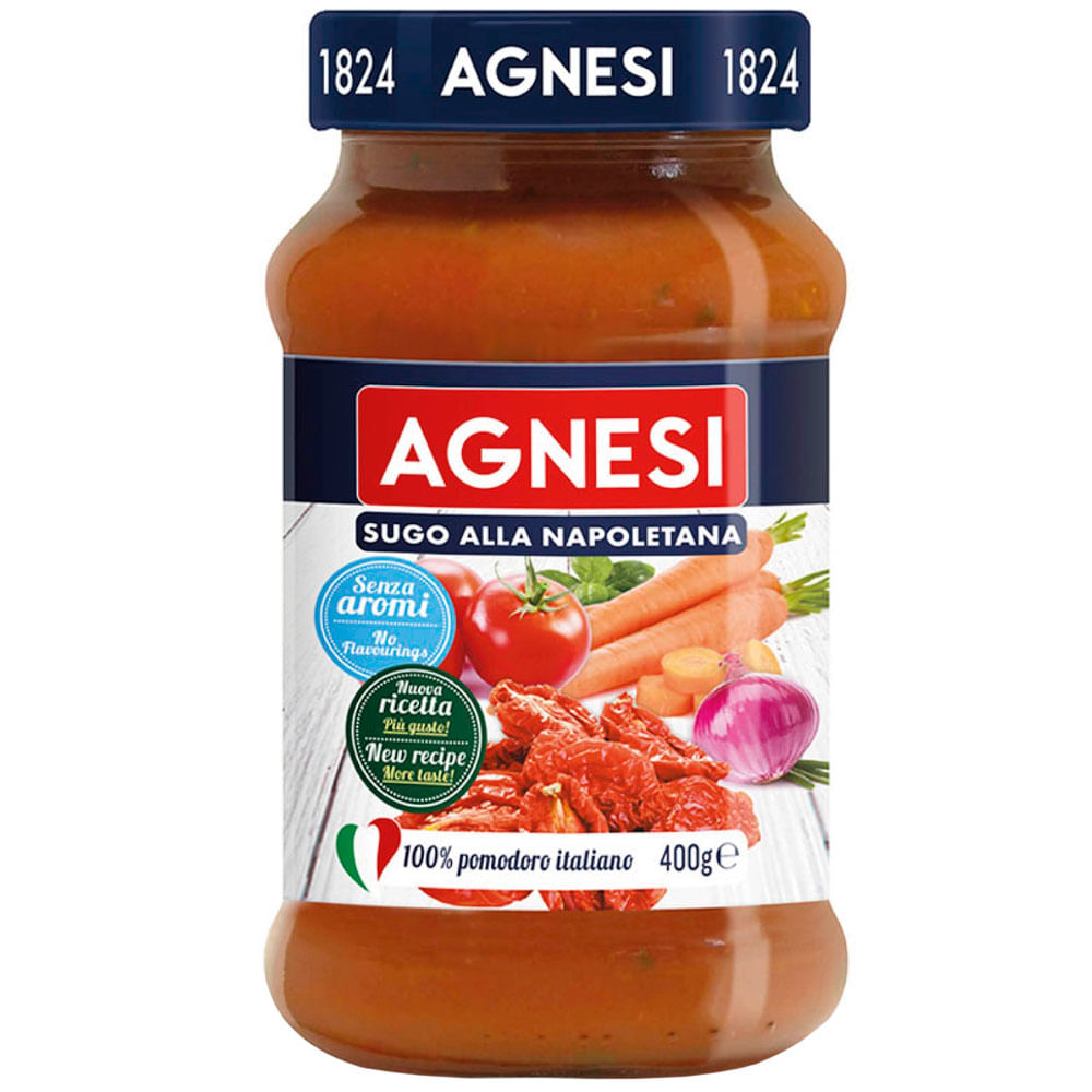 Salsa Napolitana AGNESI Frasco 400ml