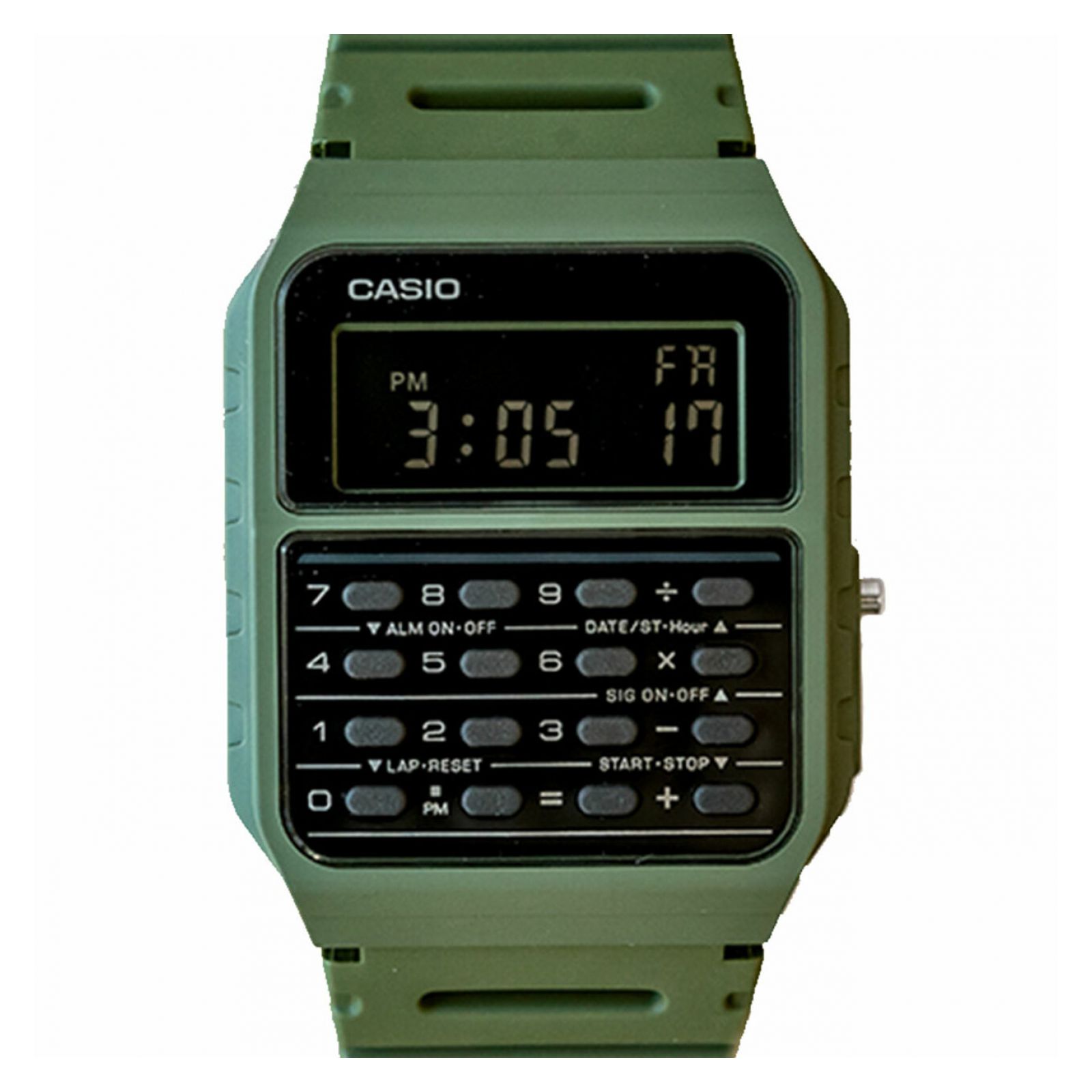 Reloj Casio Ca-53wf-3b Verde Hombre
