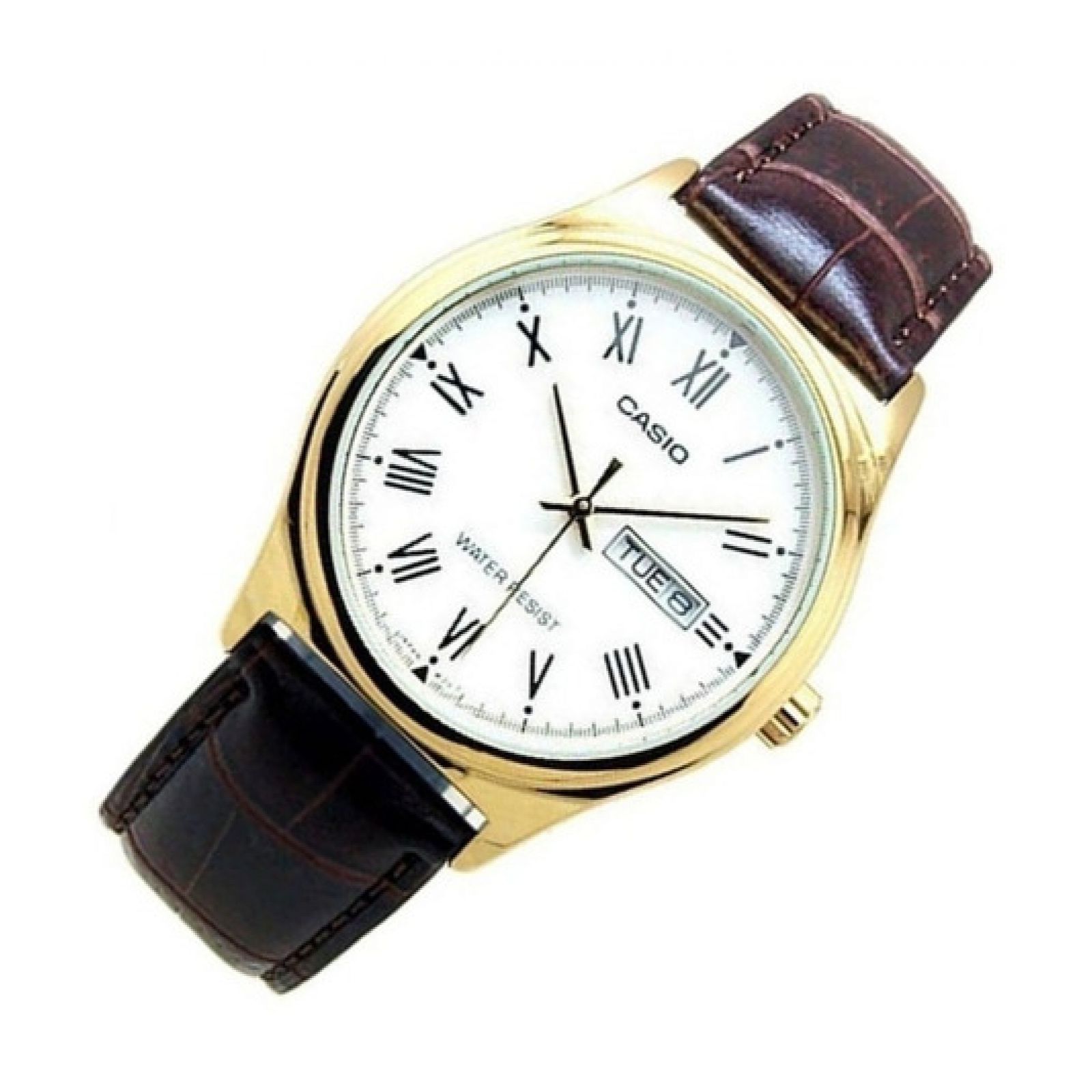 Reloj Casio Mtp-v006gl-7b Dorado Hombre