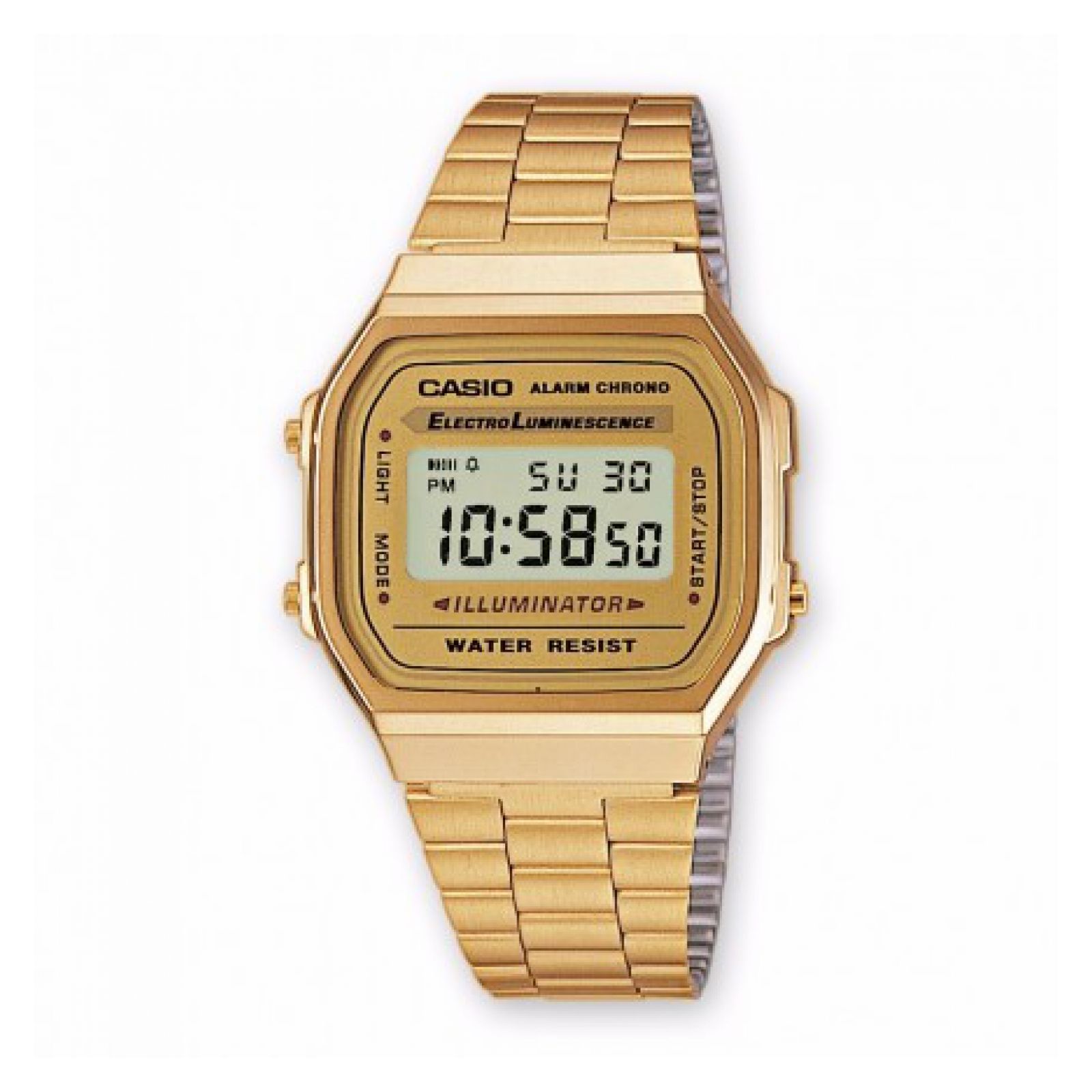 Reloj Casio A-168wg-9 Dorado Unisex