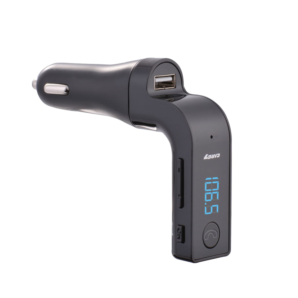 Receptor Adaptador Transmisor Bluetooth FM para Auto / Car Charger / USB - CARG7