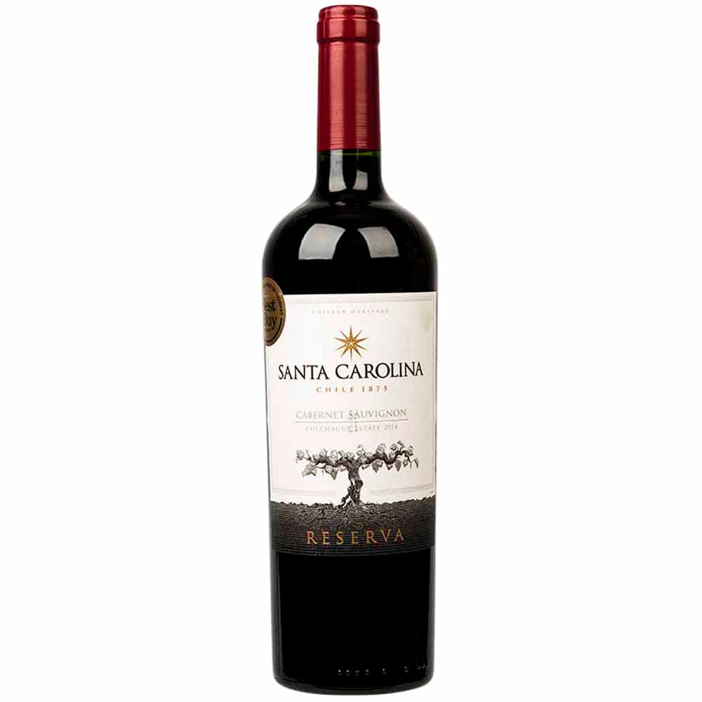Vino Tinto SANTA CAROLINA Cabernet Sauvignon Botella 750ml