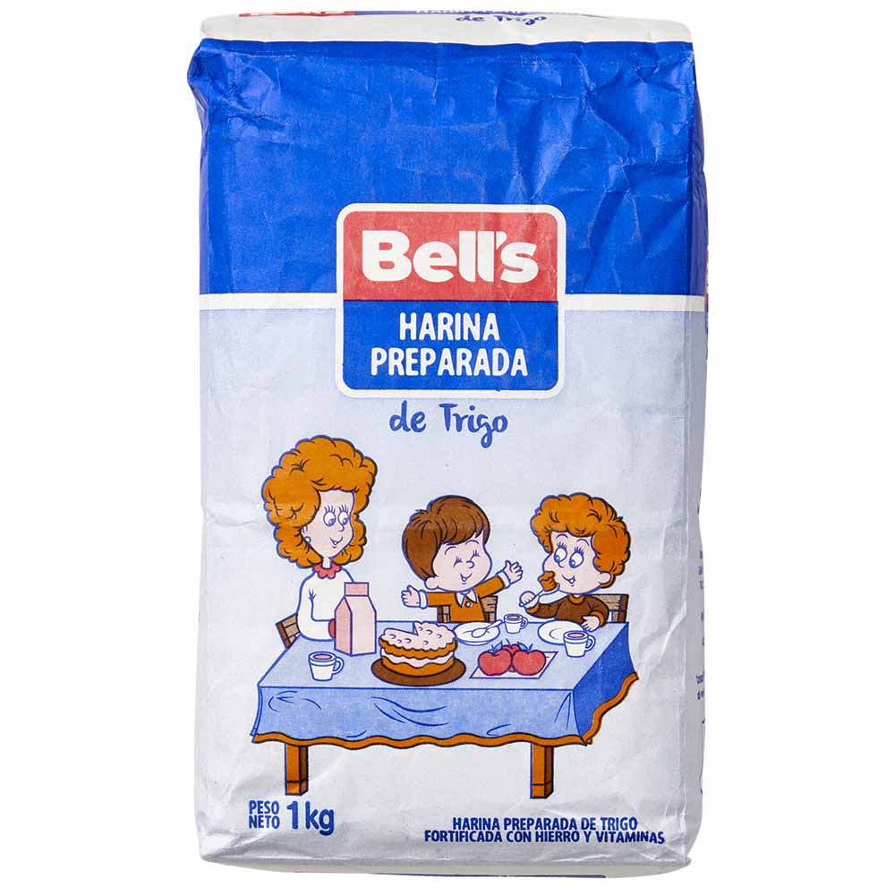 Harina BELL'S De trigo preparada Bolsa 1Kg