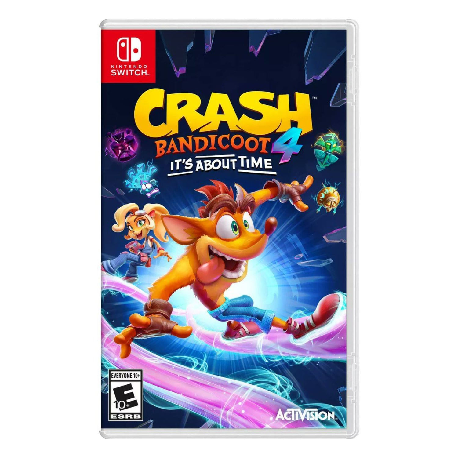 Juego Nintendo Switch Crash Bandicoot 4 Its About Time