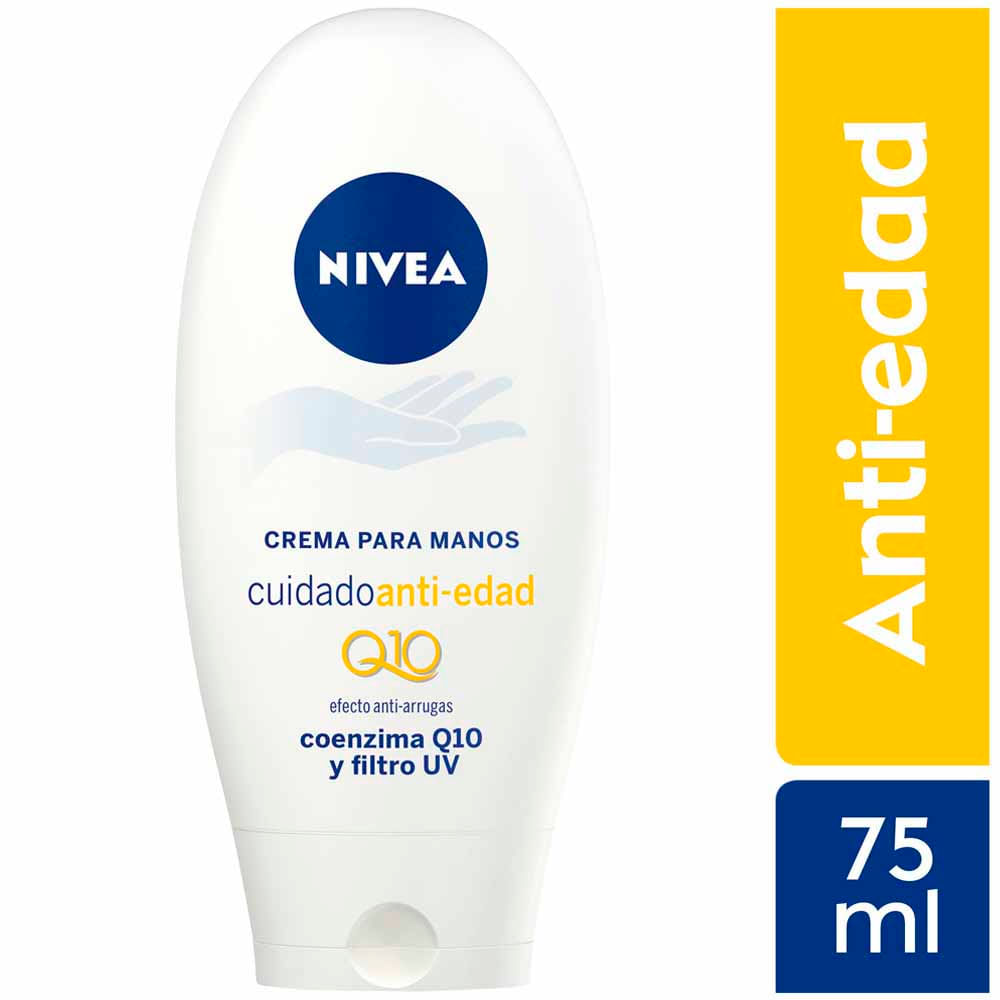 Crema para Manos NIVEA Q10 Anti-Arrugas - Frasco 75ml