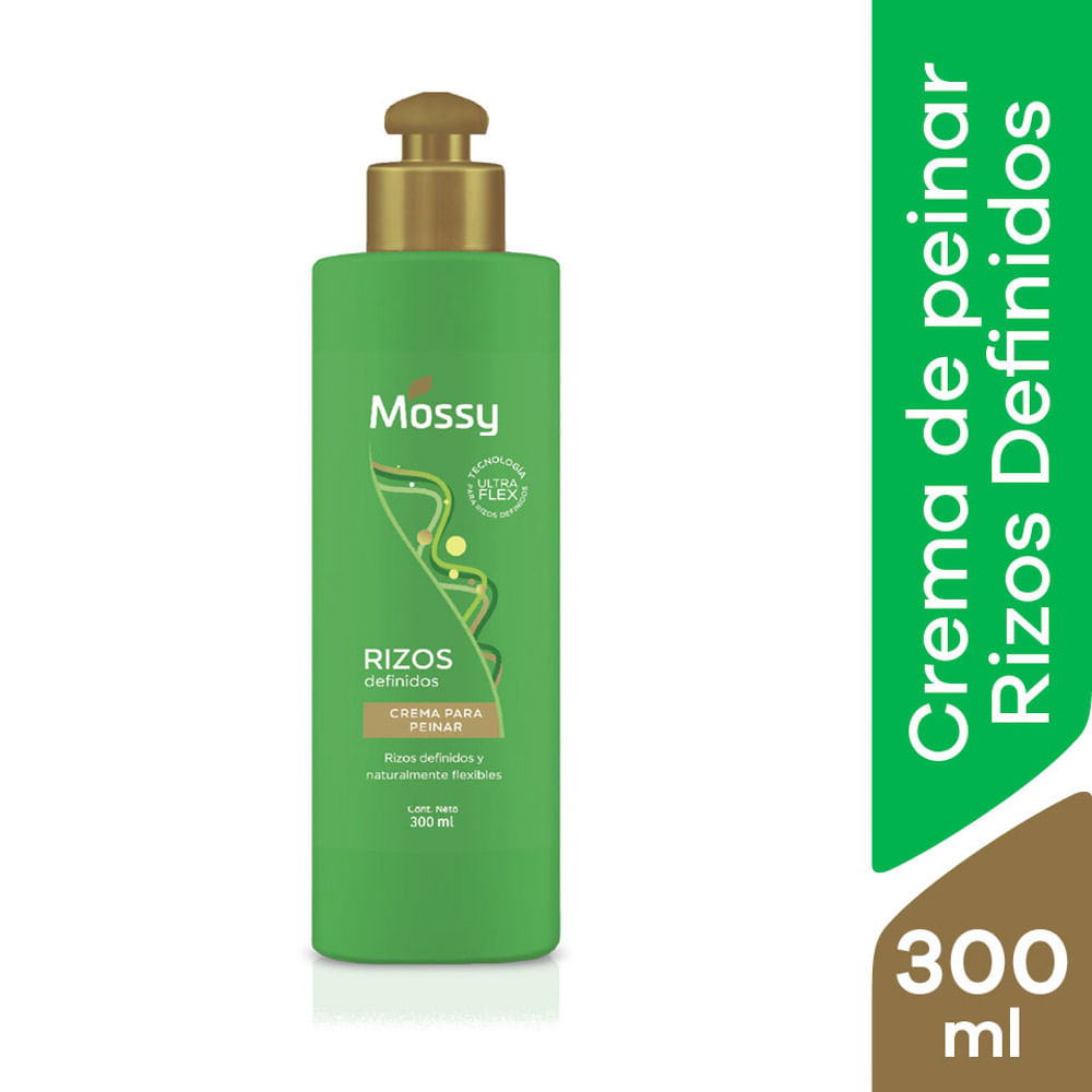 Crema de Peinar Mossy Rizos Definidos - Frasco 300 ML