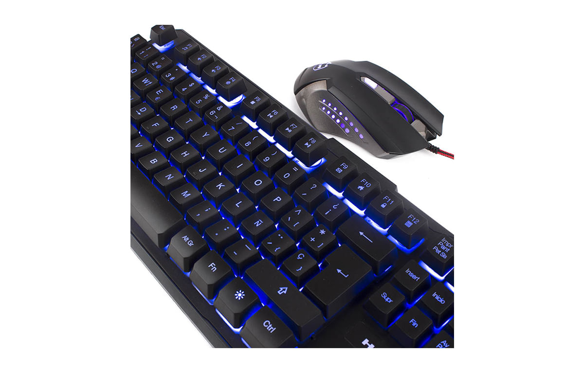 Kit Gamer Teclado Mouse Halion Odin Ha-515c