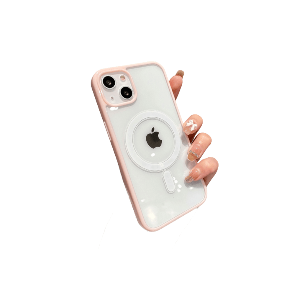 Case Magnetic Magsafe Para iPhone 11 Color Rosa