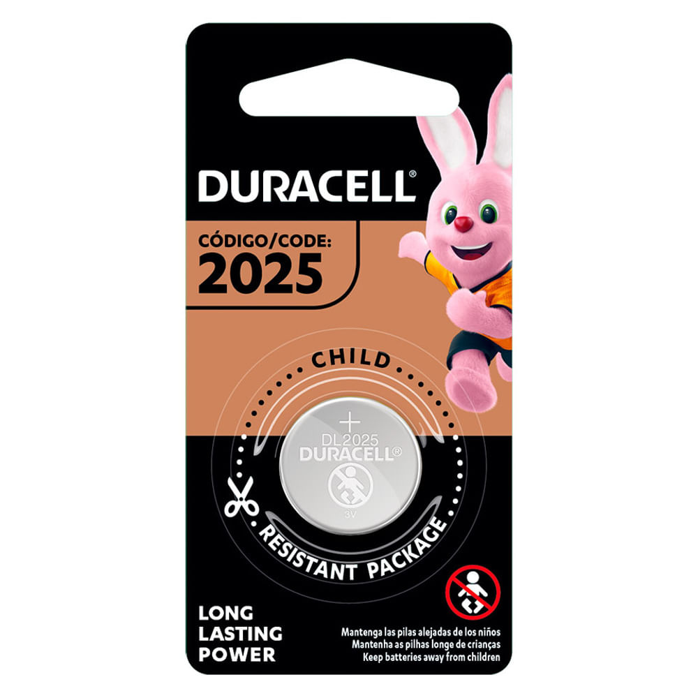 Pilas Moneda Duracell N 2025 - Blíster 1 UN