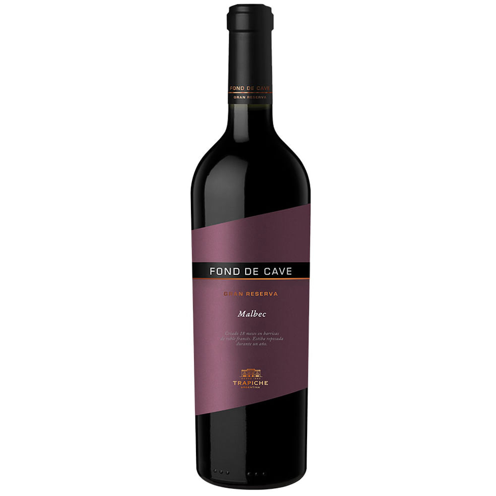 Vino Tinto TRAPICHE Fond de Cave Gran Reserva Malbec Botella 750ml