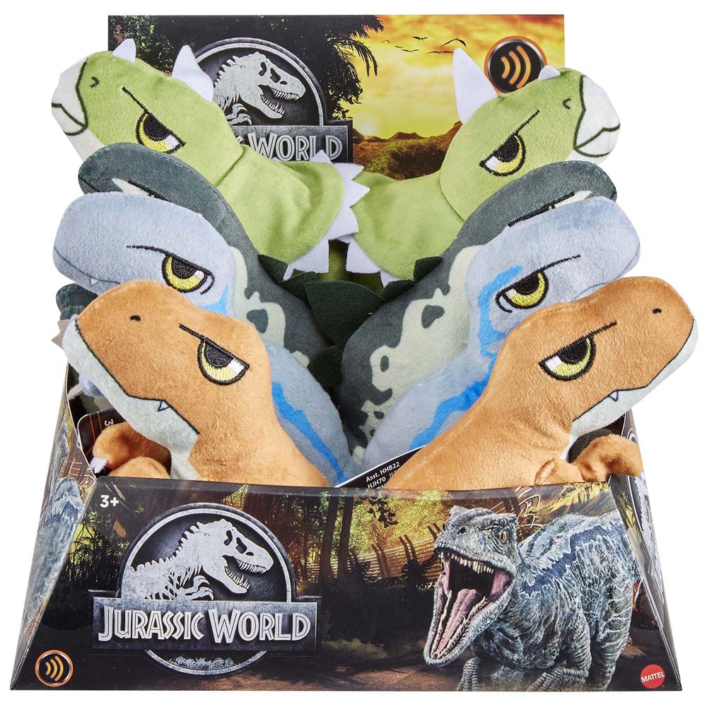 Figuras De Acción JURASSIC WORLD Peluche de Dinosaurio con Sonidos