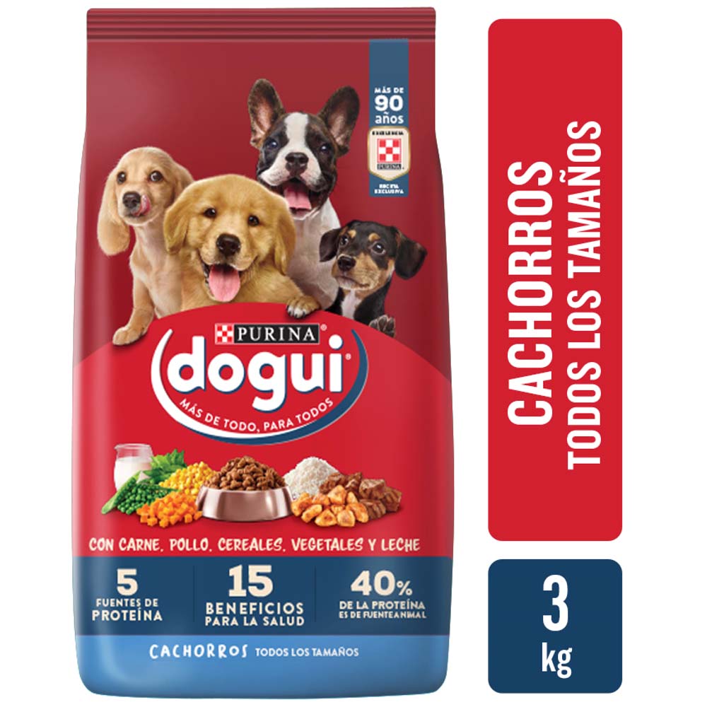 Alimento Seco para Perros DOGUI Cachorros 3kg