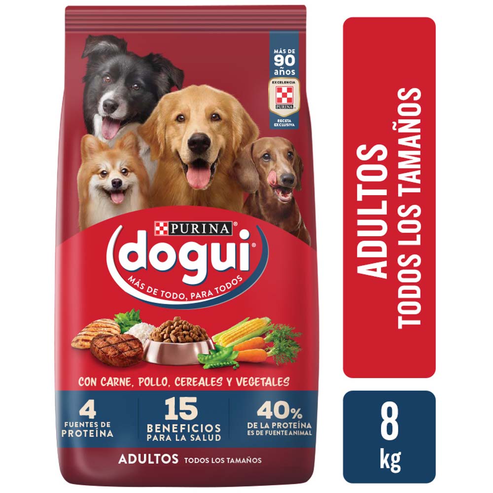 Alimento Seco para Perros DOGUI Adultos 8kg