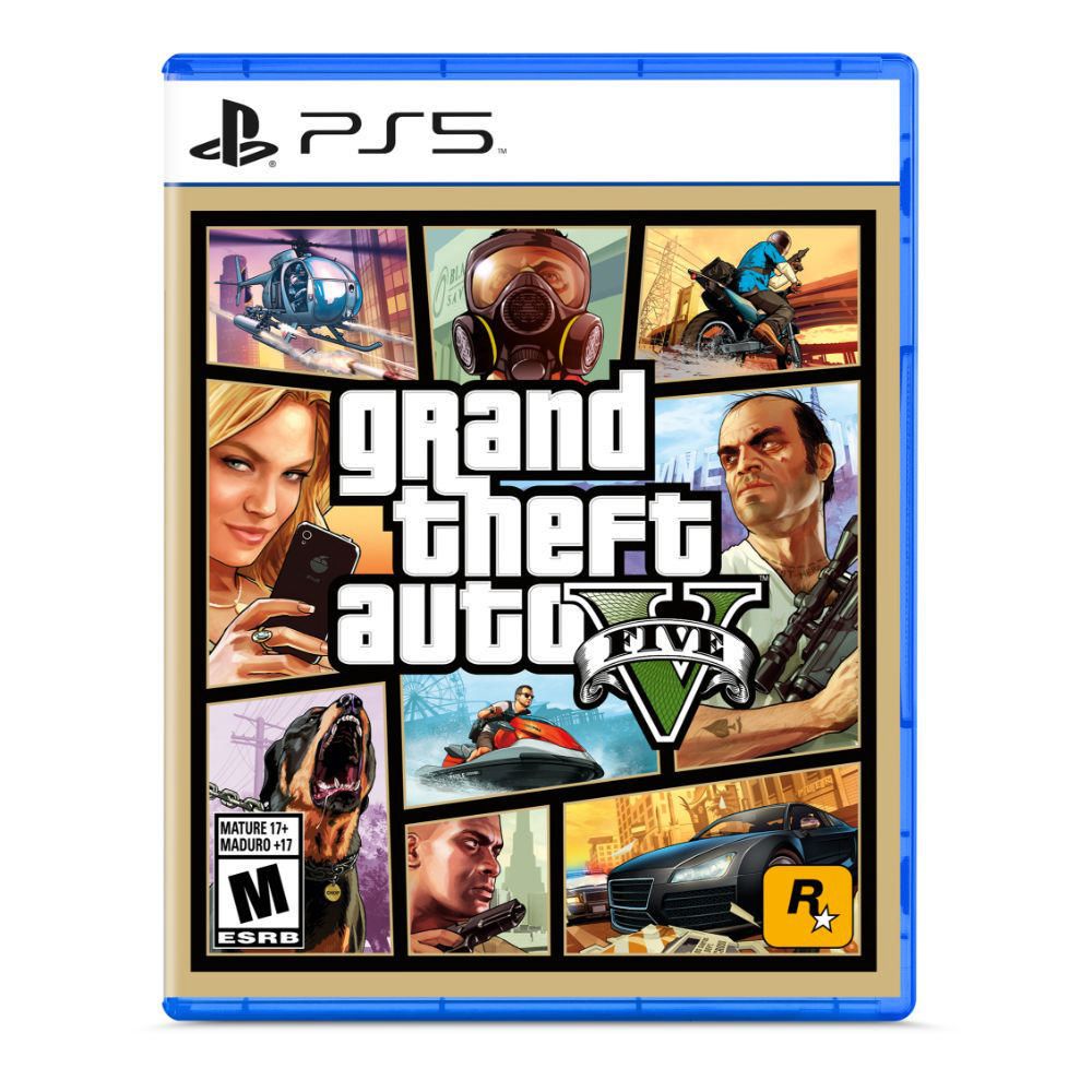 Video Juego PS5 Grand Theft Auto V- LATAM