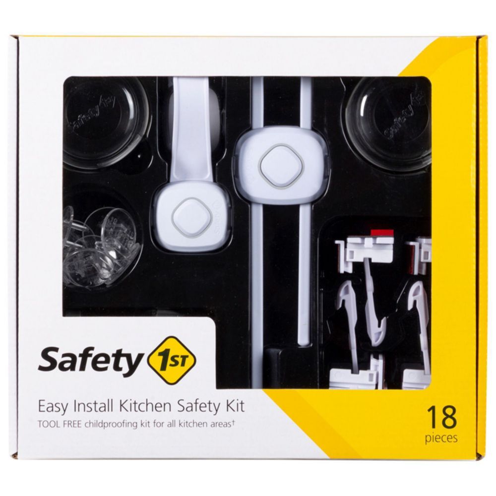 Set De Seguridad En La Cocina Safety 1St 18 Piezas