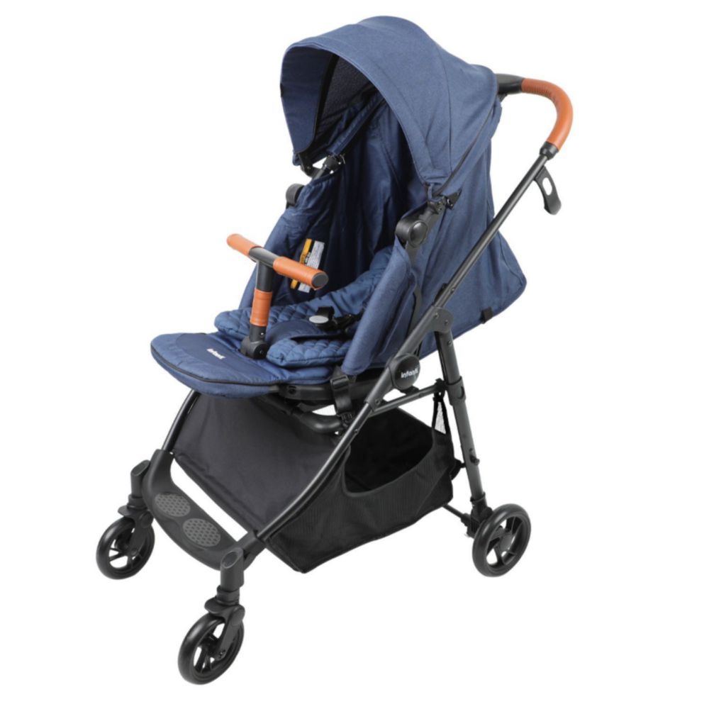 Coche De Paseo Para Bebe Infanti Zuri 360° Azul Ld688W