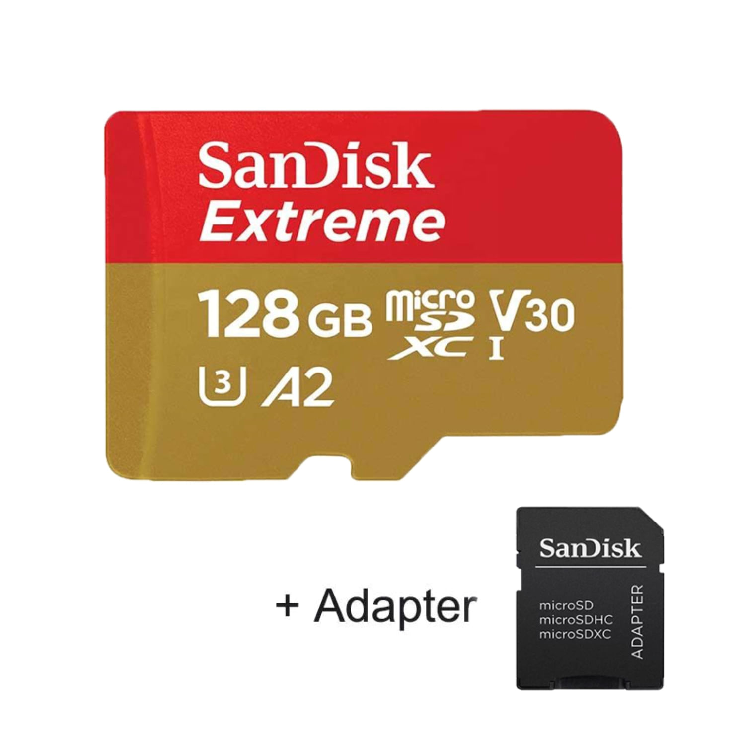 Memoria MicroSD Sandisk 128 GB Extreme 160MBs A2 U3 V30