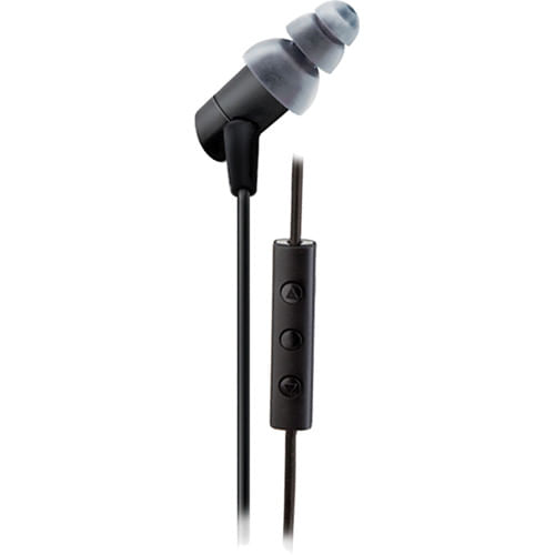 Investigación etimótica HF3 Auriculares estéreo en el oído con micrófono con micrófono (negro)