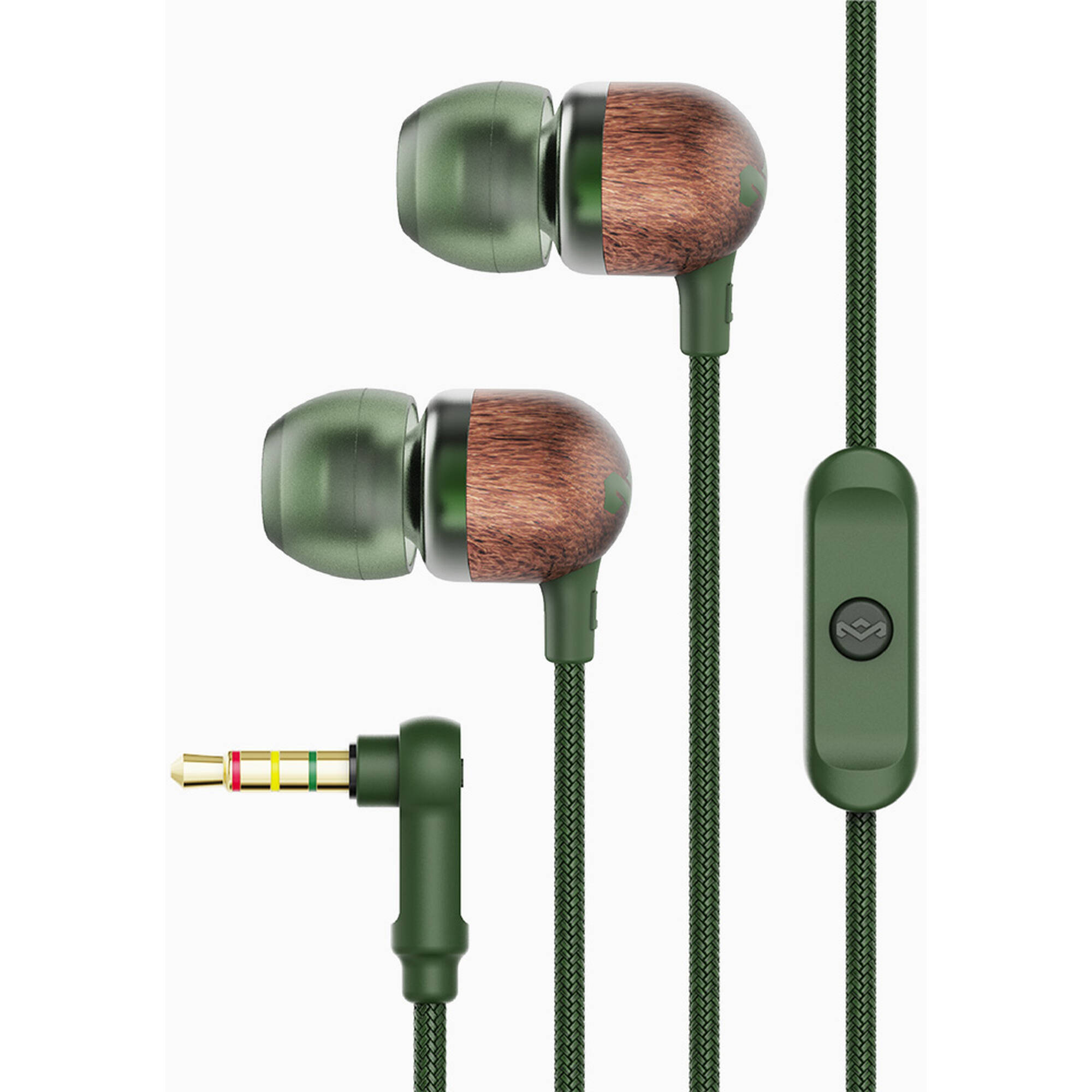 House of Marley Smile Jamaica Wired In-Ear Headphones (verde)