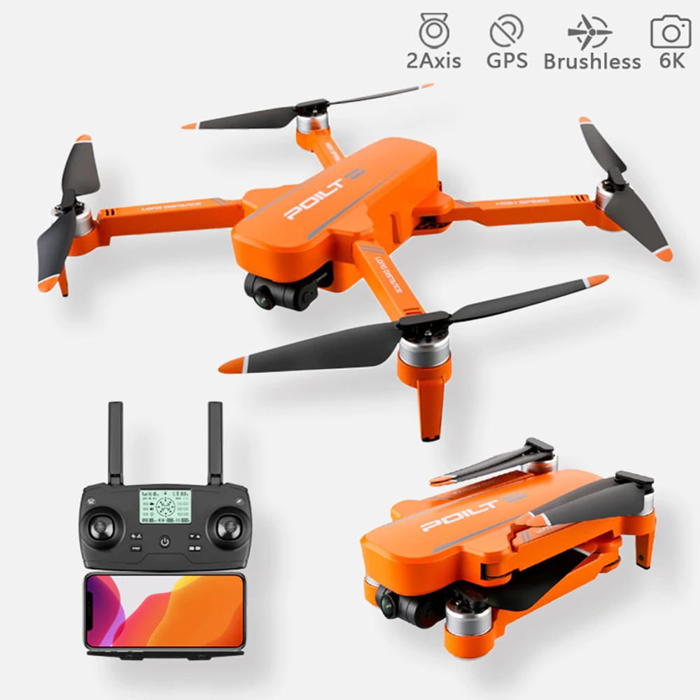 Dron Volador Jjrc X17 Gps Wifi 5G Cámara 6K Ultra Hd 2 Ejes Plegable Quadcopter 30 Minutos De Vuelo
