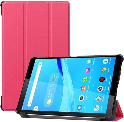 Funda Book Cover Para Lenovo Yoga Smart Tab 10.1 (YT-X705F) Fucsia