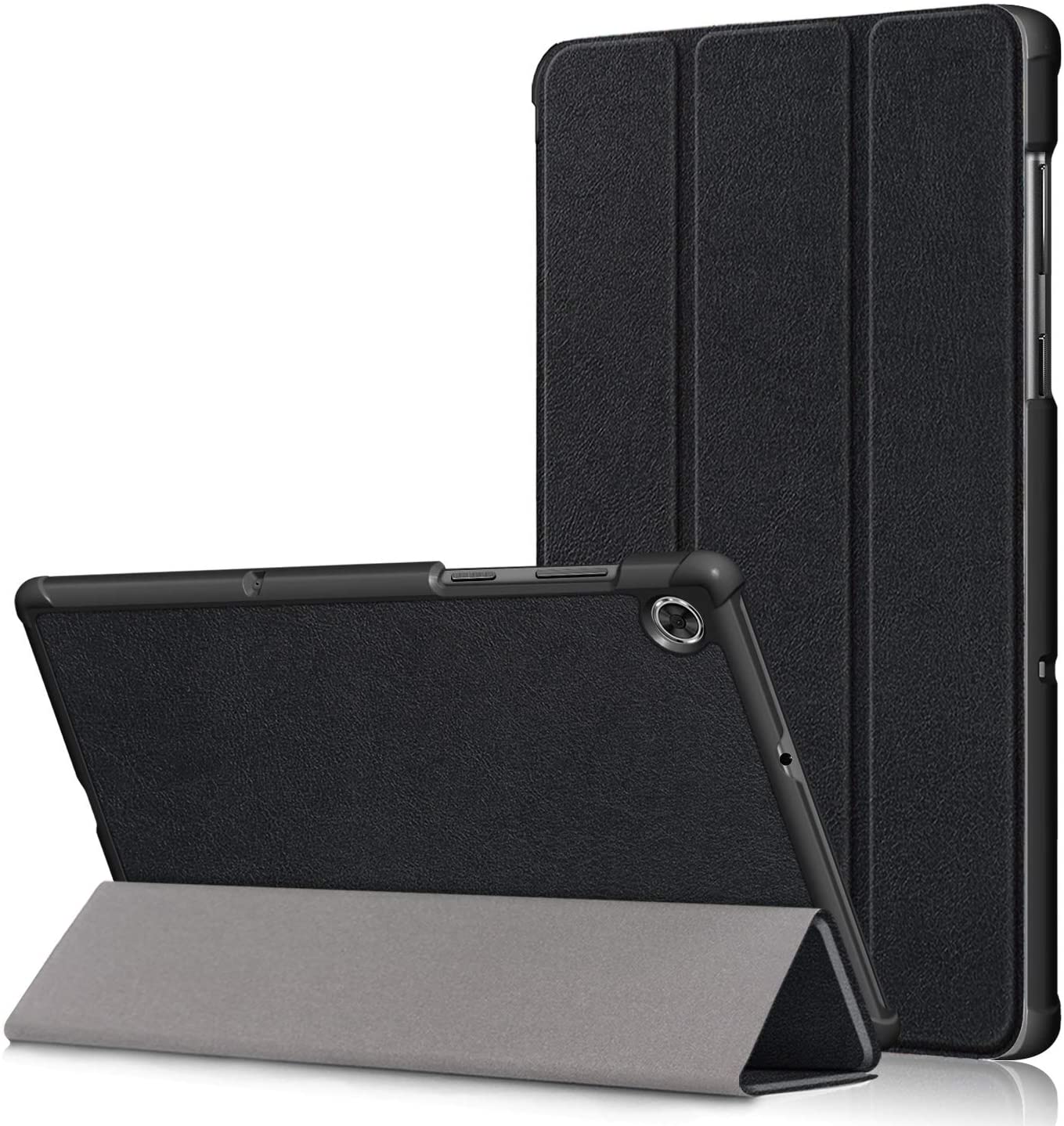 Funda Book Cover Para Lenovo M10 Plus (Tb-x606f) Negro