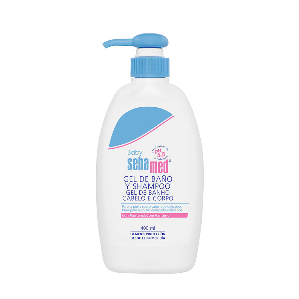 Gel de Baño y Shampoo Sebamed Baby - Frasco 400 ML