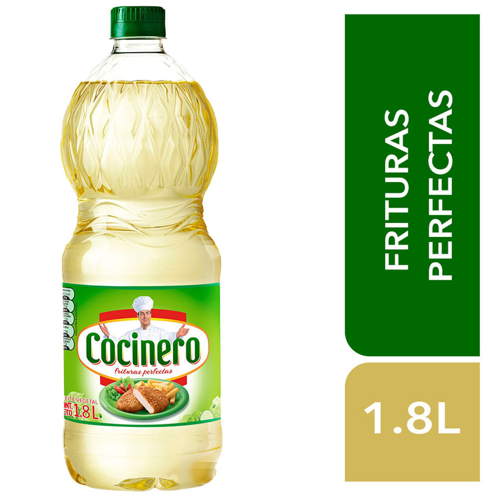 Aceite Vegetal COCINERO Botella 1.8L