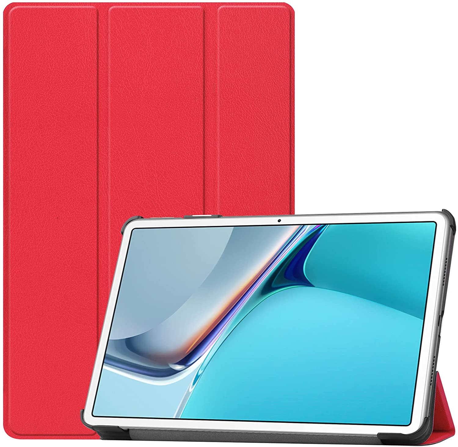 Funda Book Cover Para  Huawei MatePad 11 Rojo
