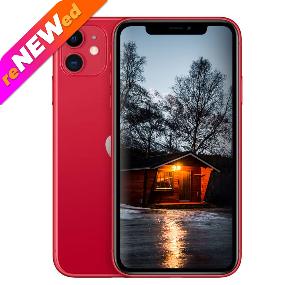 REACONDICIONADO Celular Apple iPhone 11 64GB - Rojo