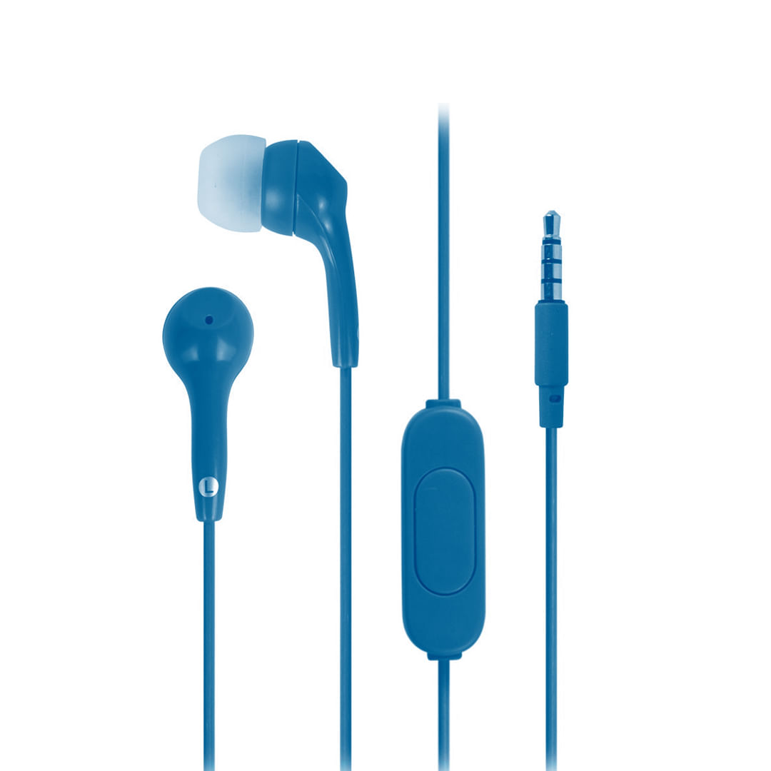 Audífonos in Ear Motorola Wired Cmicro Earbuds 2S Azul
